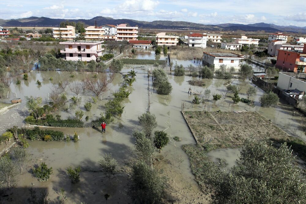 Albanija poplave, Foto: Reuters