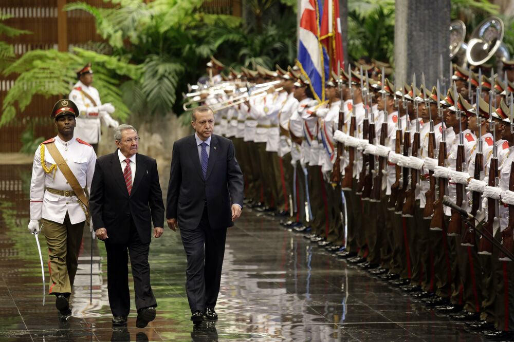 Erdogan, Kastro, Foto: Reuters