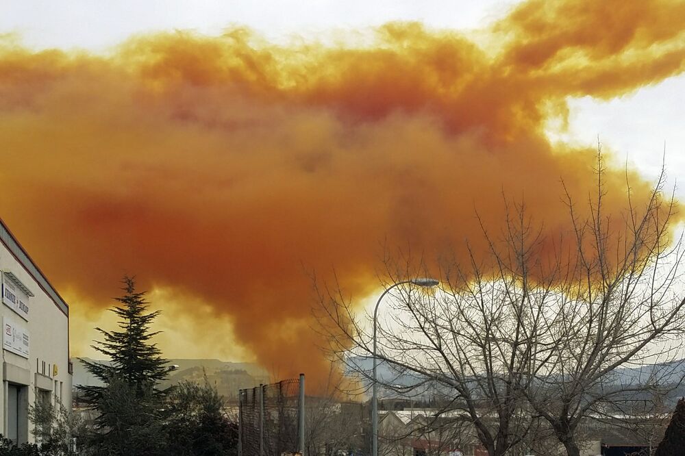 Toksični oblak, Španija, Foto: Reuters