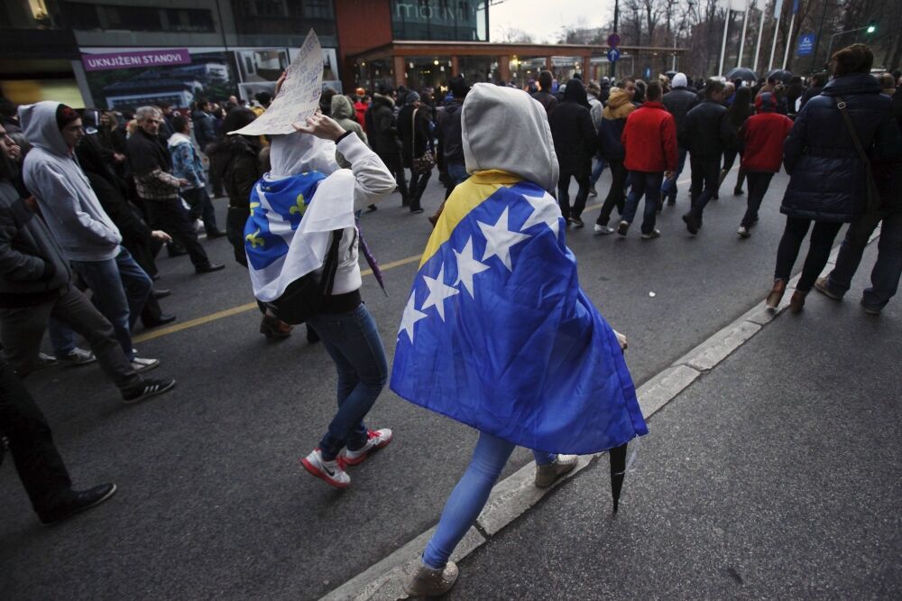 Bosna protesti, Foto: Reuters