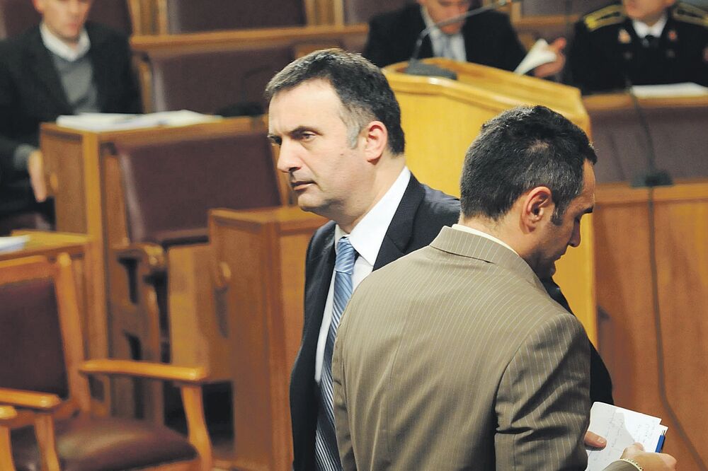 Srđan Milić, Aleksandar Damjanović, Foto: Vijesti