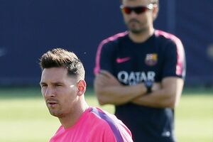 Luis Enrike: Privilegija je trenirati Mesija