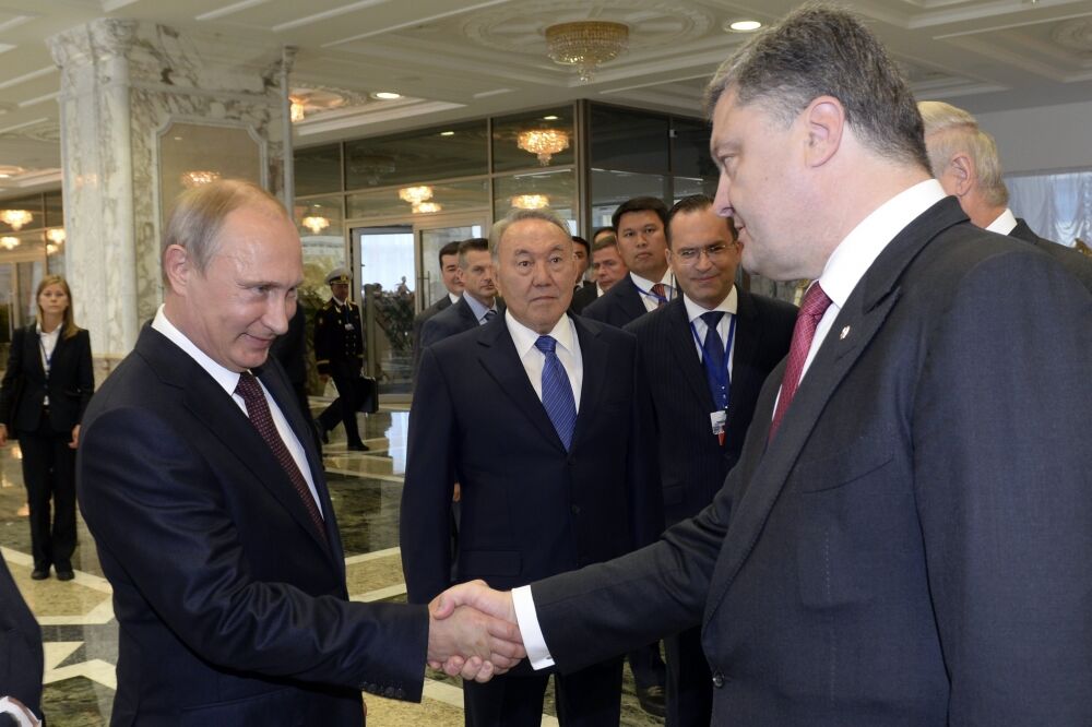 Vladimir Putin, Petro Porošenko, Foto: Reuters
