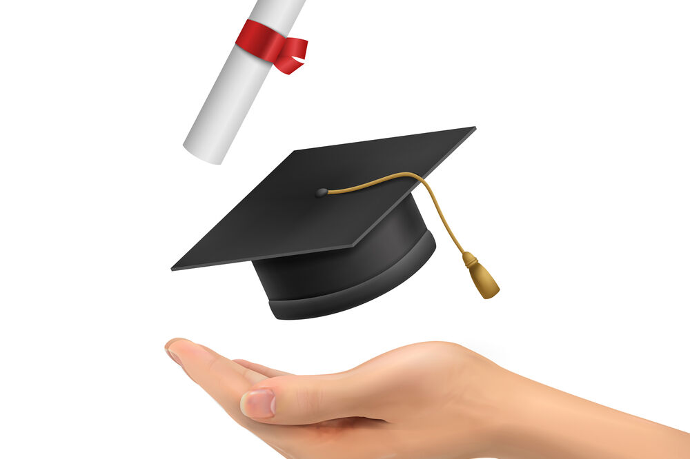 Kapa, diloma, Foto: Shutterstock