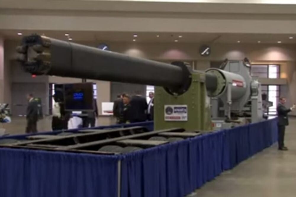 elektromagnetni top, Foto: Screenshot (YouTube)