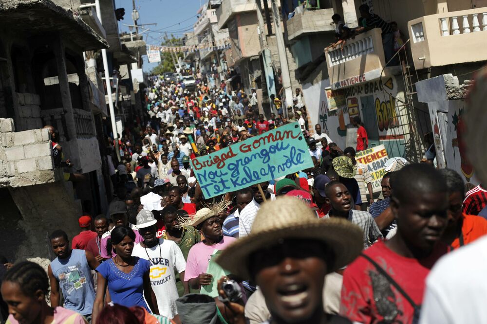 Haiti, protest, Foto: Reuters