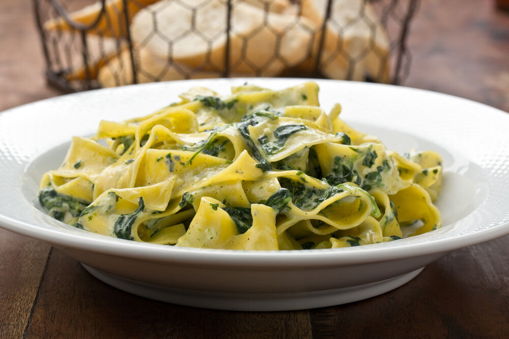 tjestenina spanać, Foto: Shutterstock.com