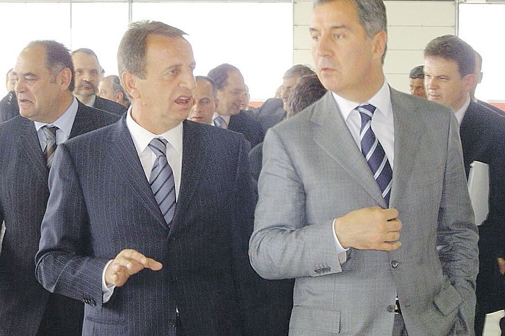 Dragan Brković, Milo Đukanović, Foto: Arhiva Vijesti