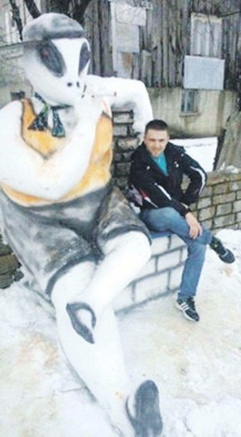 Kolašin, sniježne skulpture