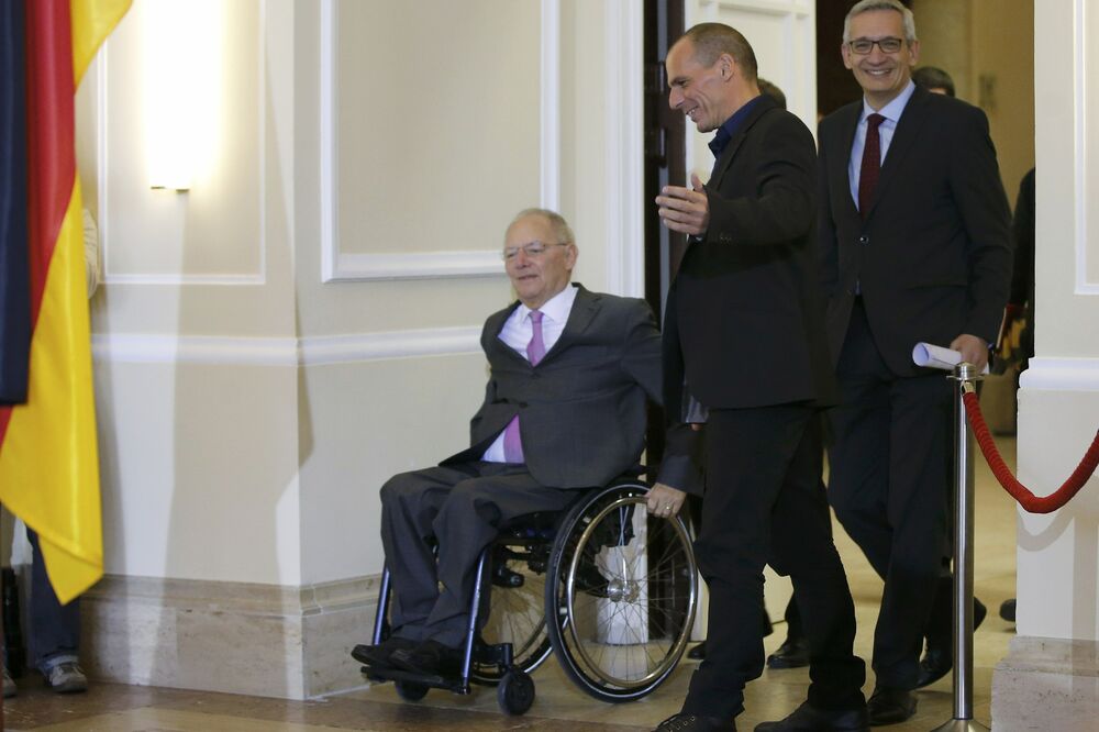 Volfang Šojble, Janis Varufakis, Foto: Reuters