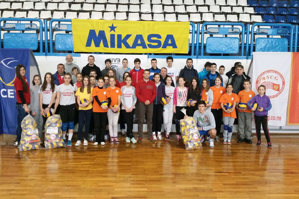 OSCG, lopte, Foto: Odbojkaški savez Crne Gore