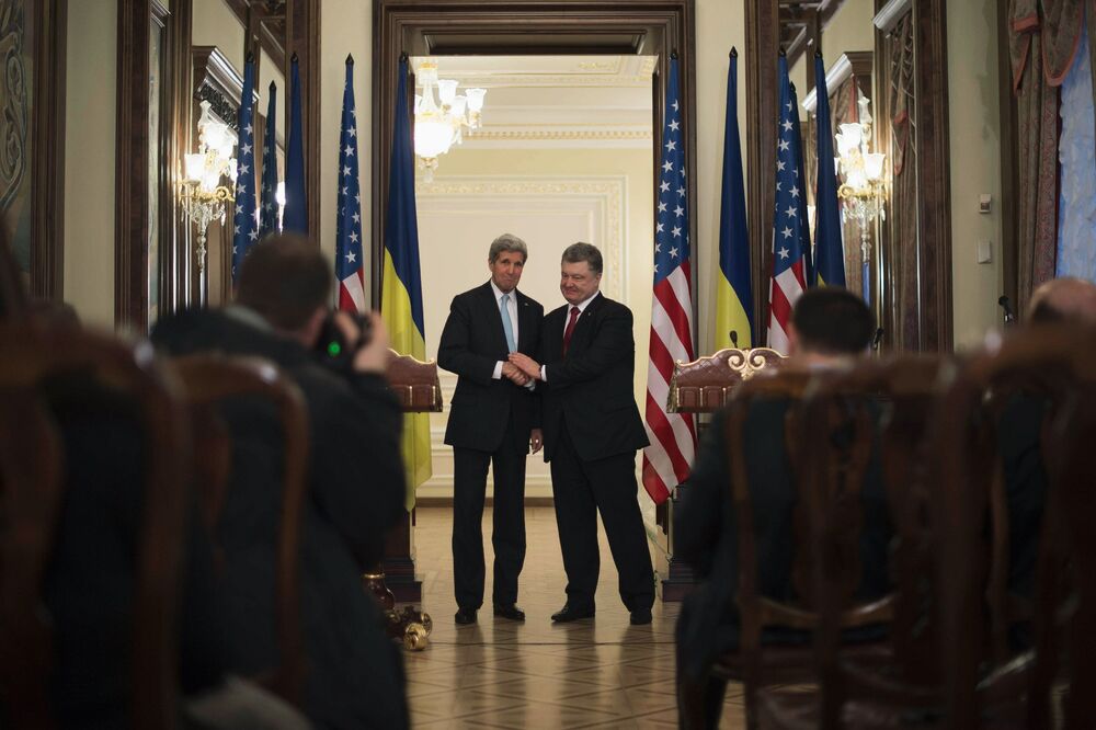 Džon Keri, Petro Porošenko, Foto: Reuters