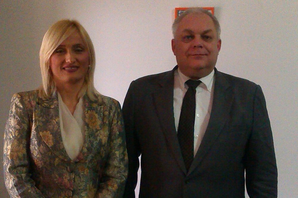 Azra Jasavić, Eduard Auer, Foto: Pozitivna Crna Gora