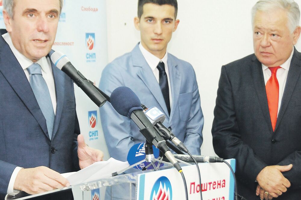 Neven Gošović, Aleksa Bečić, Dušan Kaluđerović, Foto: Zoran Đurić