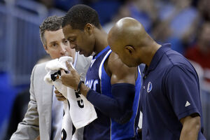 Rondo van terena, slomio nos i kost ispod lijevog oka