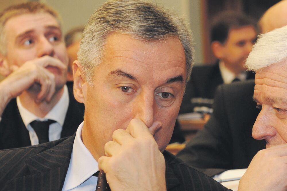 Milo Đukanović, Duško Marković, Foto: Savo Prelević