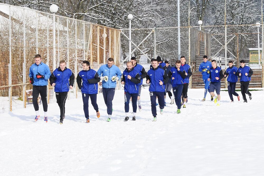 Fudbaleri Rudara, Foto: Saša Bezarević