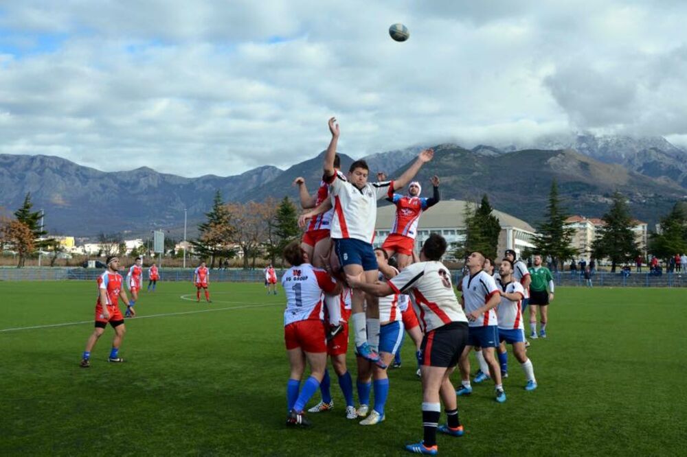 Lovćen - Mornar, ragbi, Foto: Facebook