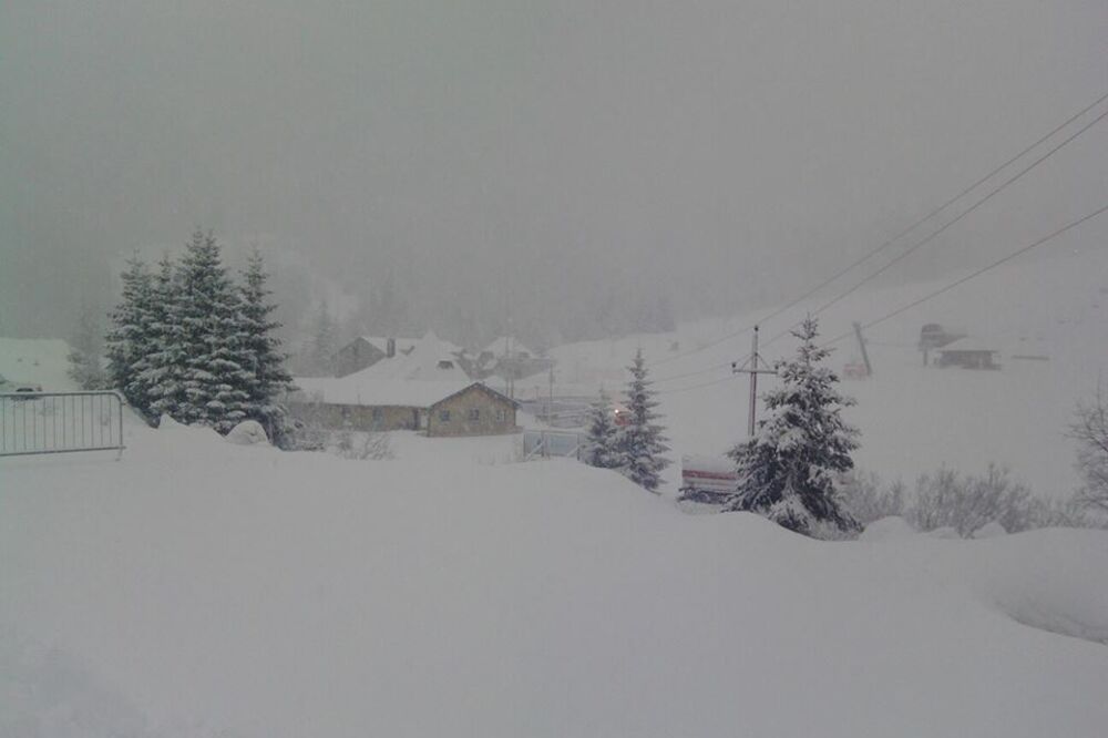 Kolašin snijeg, Foto: Facebook.com/kolasin1450