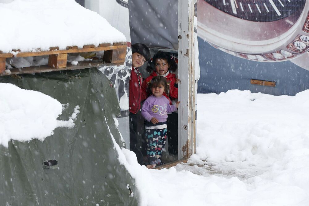 Djeca izbjeglice, Sirija, Foto: Reuters