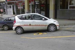 Za parkiranje na mjesto za OSI, policajac kažnjen sa 50 eura