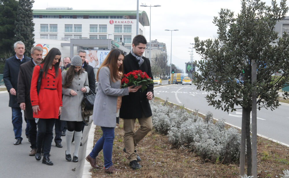 Polaganje cvijeća - Srđan Aleksić