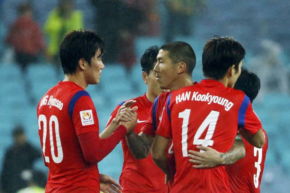 Fudbaleri Južne Koreje, Foto: Reuters