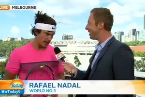 Imitator Rafaela Nadala oduševio Australiju