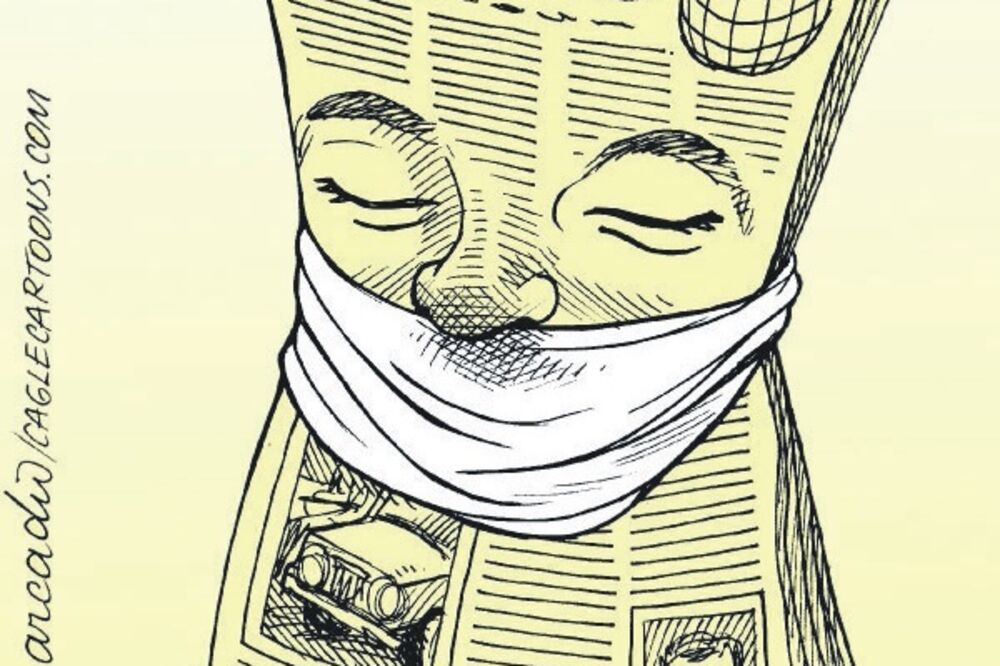 Muižnieks karikatura, Foto: Arcadio Esquivel; cagle.com