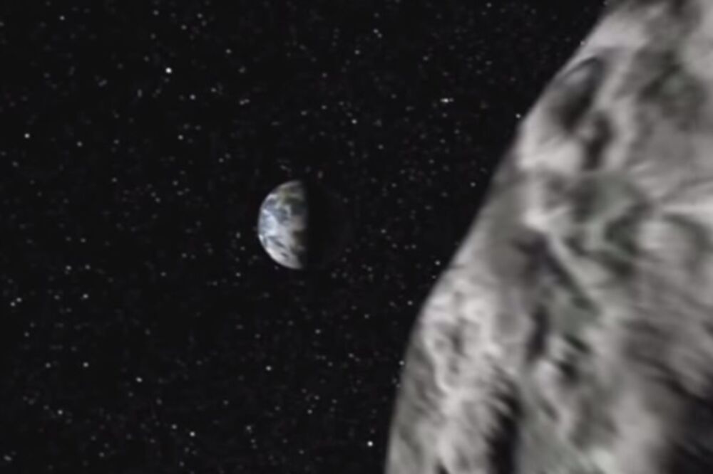 Zemlja i asteroid, Foto: Screenshot (YouTube)