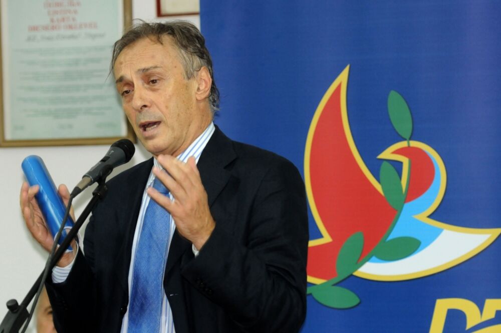 Miodrag Lekić, Demokratski front, Foto: Boris Pejović