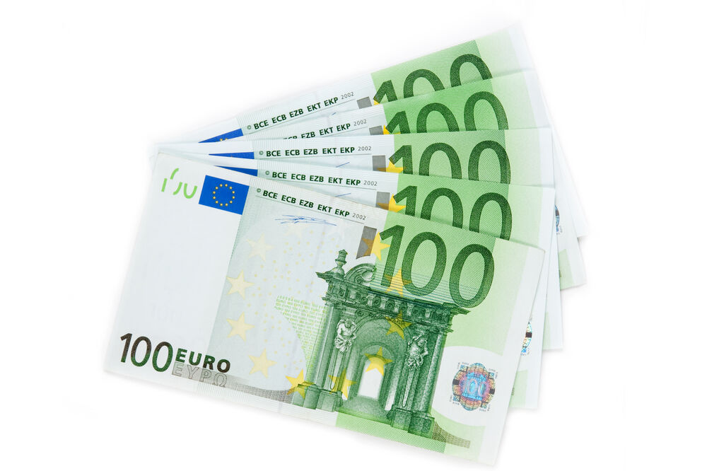 Euro novac, Foto: Shutterstock.com