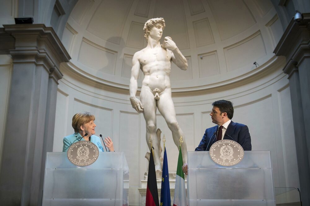 Angela Merkel, Mateo Renci, Foto: Reuters