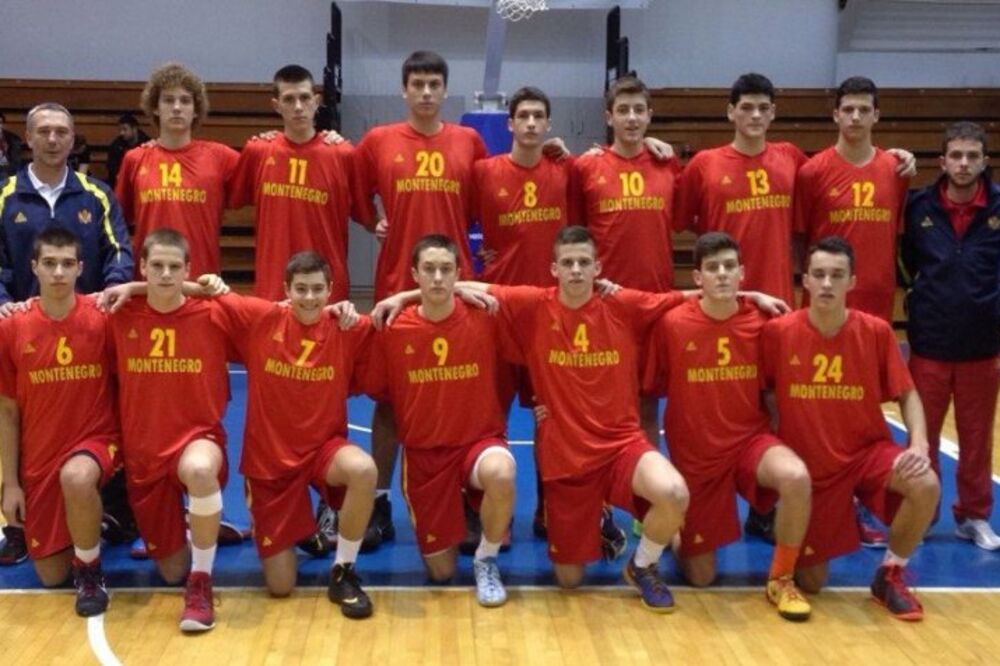 Muška kadetska košarkaška reprezentacija, Foto: Košarkaški savez Crne Gore