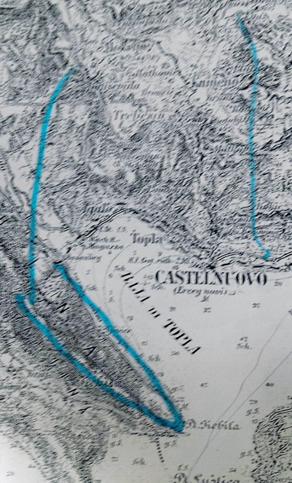 Mapa, Sutorina (Novina)
