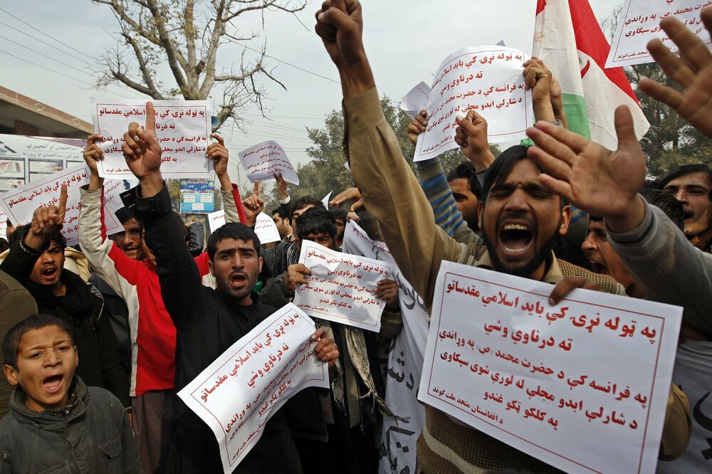 Avganistan, Šarli ebdo, Foto: Reuters