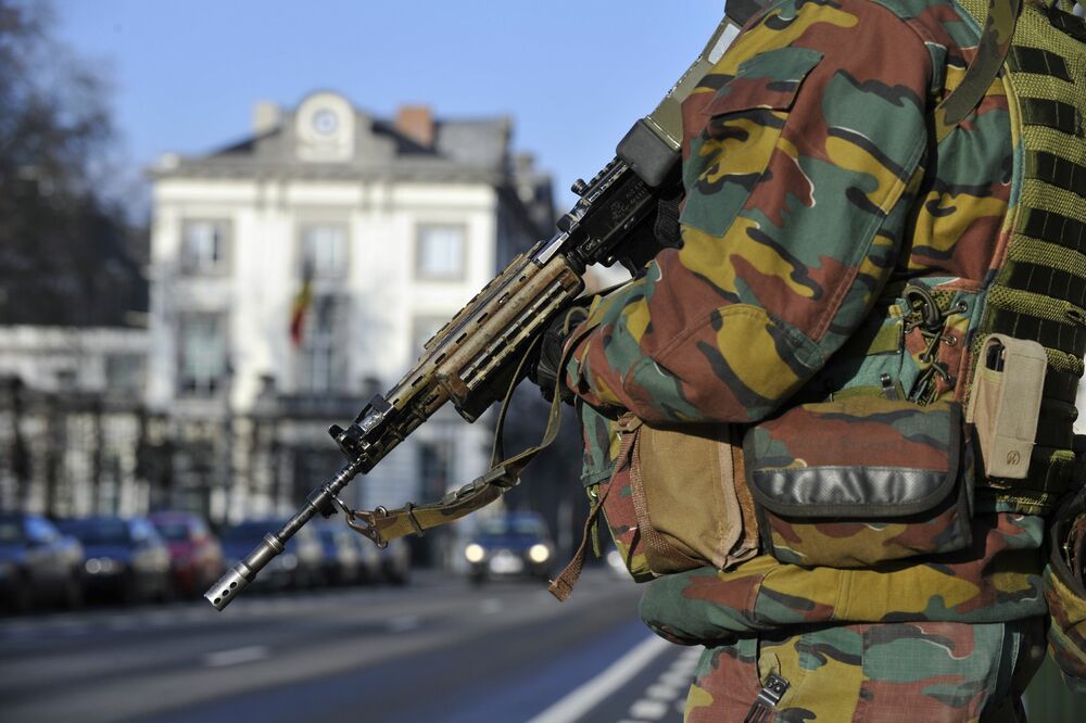 Belgija, vojnik, Foto: Reuters