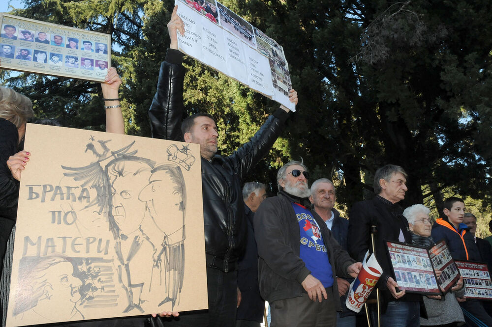 protest, Hašim Tači, Foto: Zoran Đurić