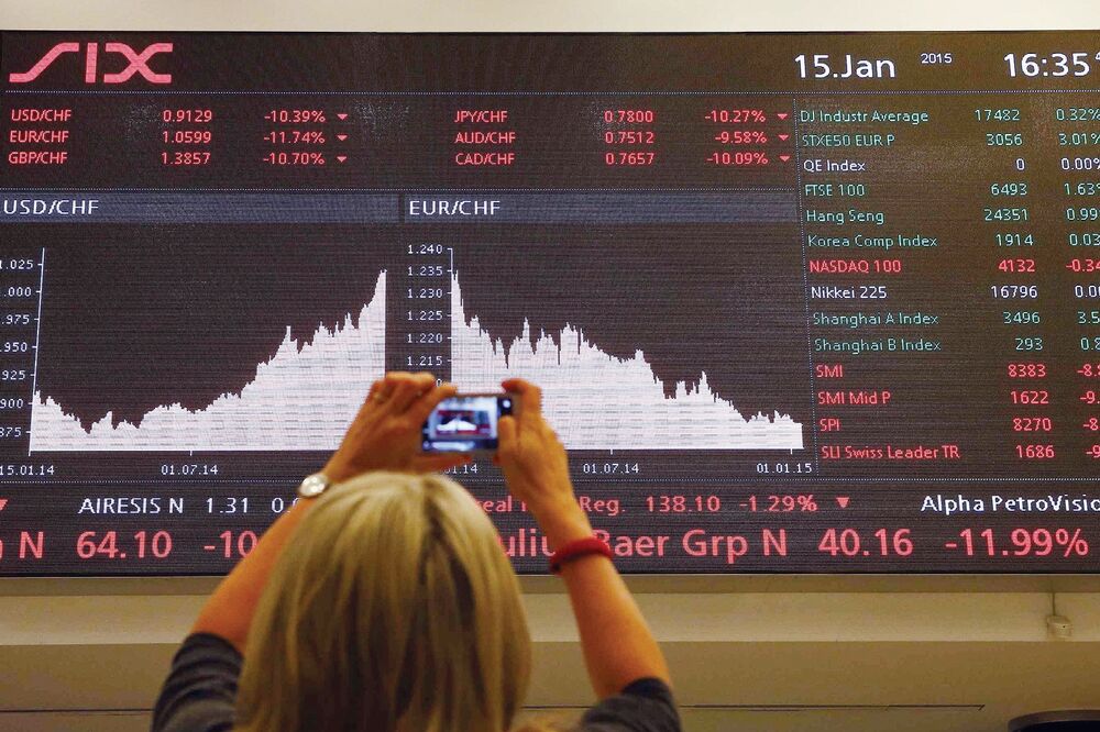 švajcarski franak, Foto: Reuters