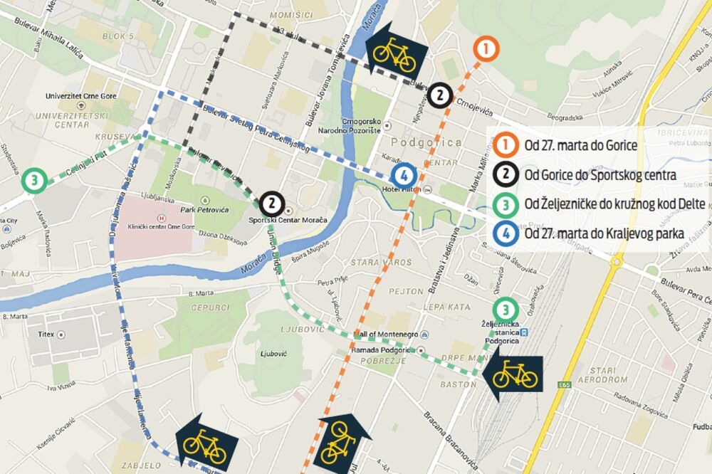 biciklističke staze, Foto: Glavni grad