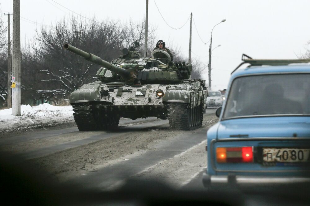Donjeck, proruski separatisti, tenk, Foto: Reuters