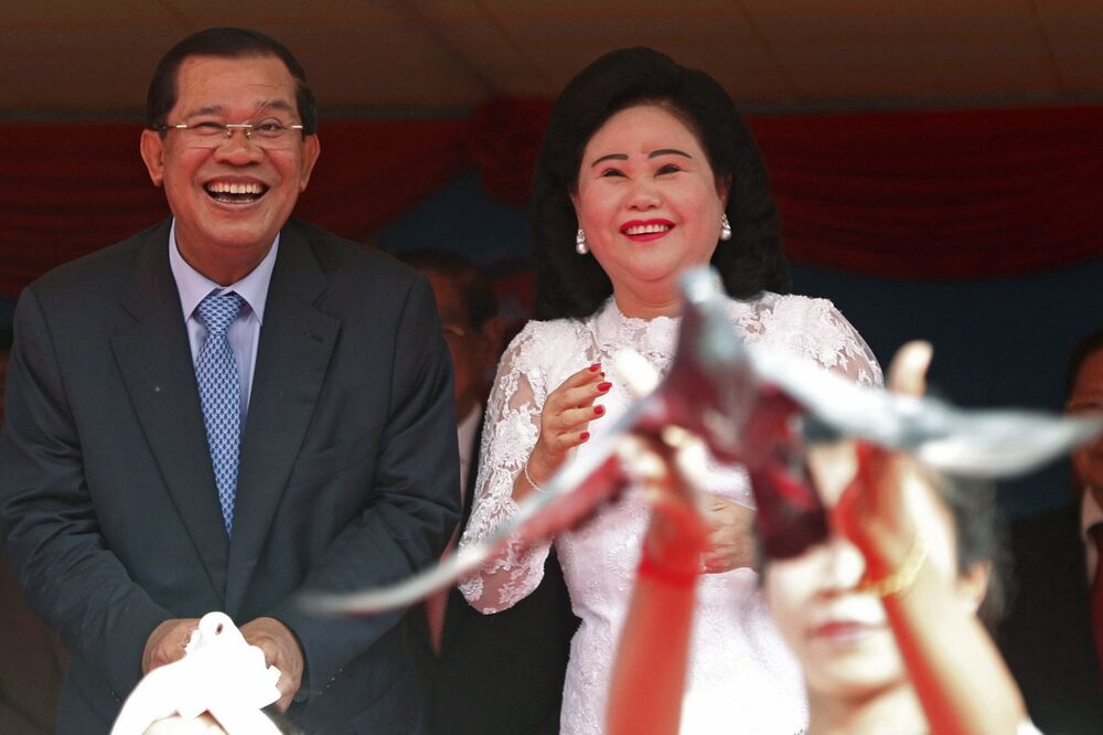 Hun Sen, Bun Rani, Foto: Reuters