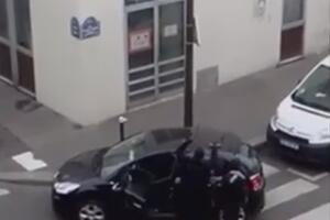 Novi snimak: Kako braća Kuaši bježe od policije