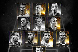 Ivanović, Matić, Modrić i Ibrahimović u idealnom timu crnogorskih...