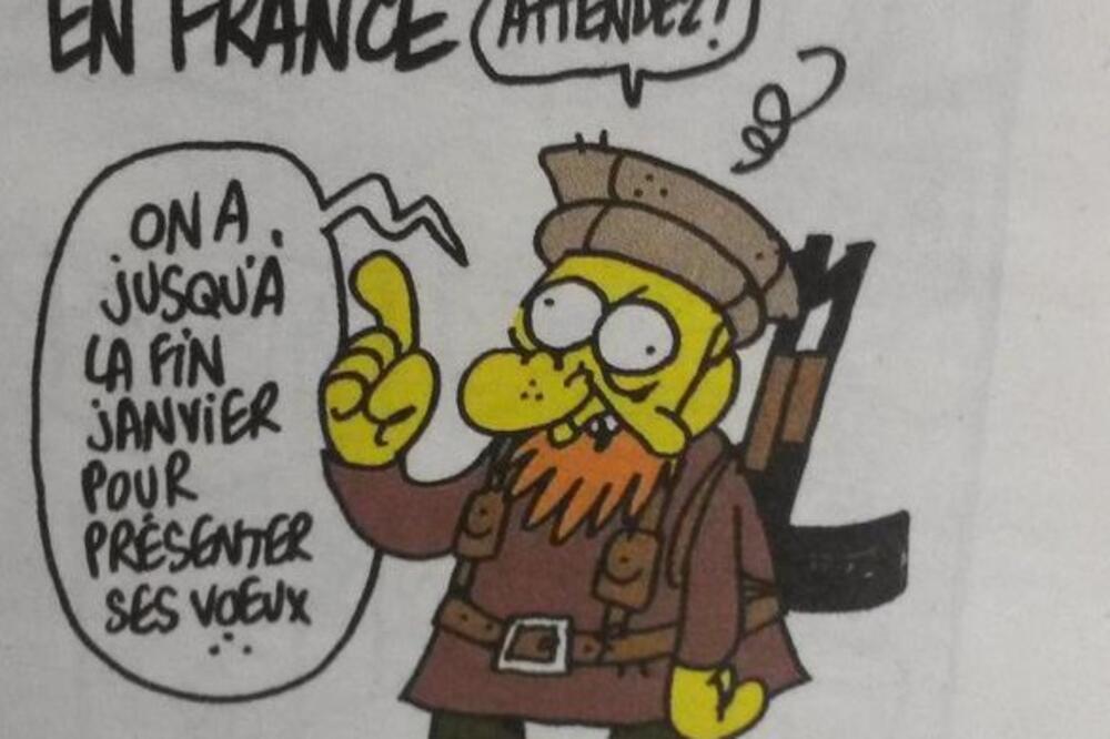 Stefan Šarb, karikatura