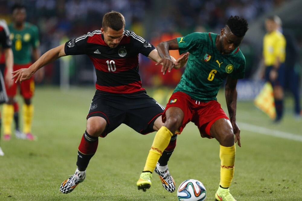 Njemačka - Kamerun, Aleks Song, Foto: Reuters