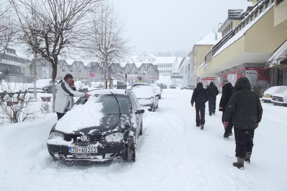 Žabljak, snijeg, Foto: Obrad Pješivac