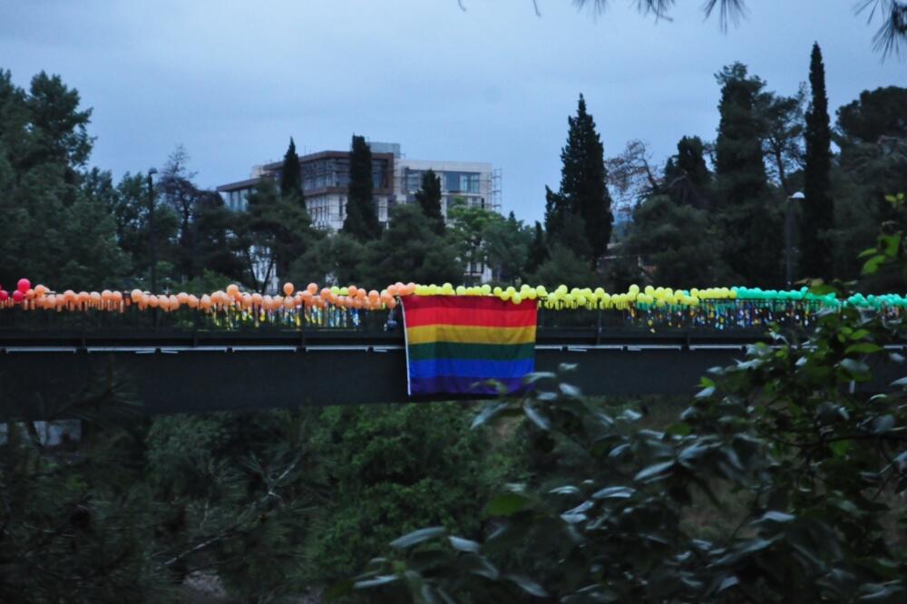 Viseći most LGBT Forum Progres, Foto: LGBT Forum Progres