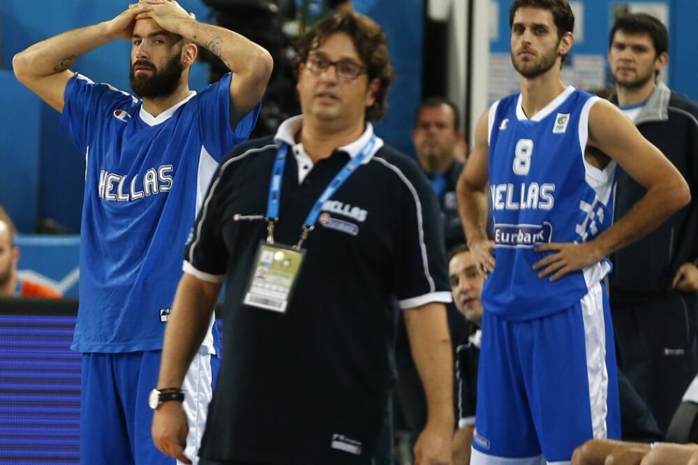 Vasilis Spanulis, Andrea Trinkjeri i Stratos Perperoglu, Foto: Beta/AP