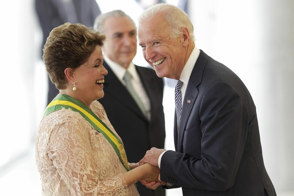 Dilma Rusef, Džo Bajden, Foto: Reuters